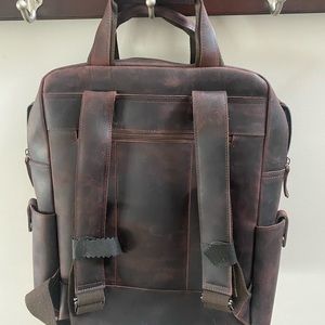 POLARE LEATHER BACKPACK